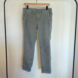JCrew Factory Olive Chinos Size 2